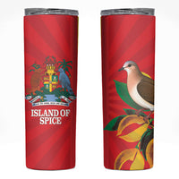 Grenada Dove Nutmeg Skinny Tumbler Island of Spice Proud