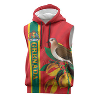 Grenada Dove Nutmeg Sleeveless Hoodie Island of Spice Proud