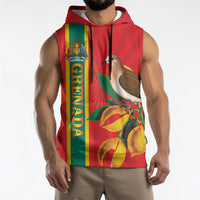 Grenada Dove Nutmeg Sleeveless Hoodie Island of Spice Proud