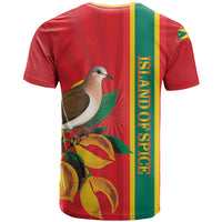 Grenada Dove Nutmeg T Shirt Island of Spice Proud