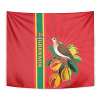 Grenada Dove Nutmeg Tapestry Island of Spice Proud