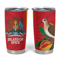 Grenada Dove Nutmeg Tumbler Cup Island of Spice Proud