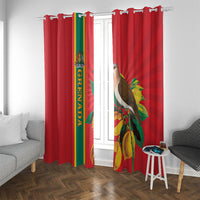 Grenada Dove Nutmeg Window Curtain Island of Spice Proud