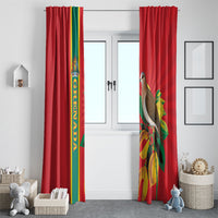 Grenada Dove Nutmeg Window Curtain Island of Spice Proud
