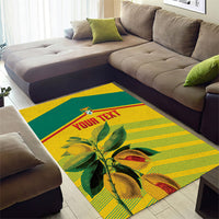 Grenada Football 2026 Custom Area Rug Go Spice Boys Nutmeg Yellow Version