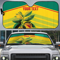 Grenada Football 2026 Custom Auto Sun Shade Go Spice Boys Nutmeg Yellow Version
