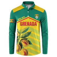 Grenada Football 2026 Custom Button Sweatshirt Go Spice Boys Nutmeg Yellow Version