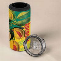Grenada Football 2026 Custom 4 in 1 Can Cooler Tumbler Go Spice Boys Nutmeg Yellow Version