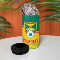 Grenada Football 2026 Custom 4 in 1 Can Cooler Tumbler Go Spice Boys Nutmeg Yellow Version
