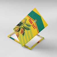 Grenada Football 2026 Custom Canvas Wall Art Go Spice Boys Nutmeg Yellow Version
