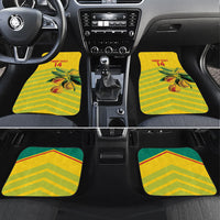 Grenada Football 2026 Custom Car Mats Go Spice Boys Nutmeg Yellow Version