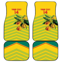 Grenada Football 2026 Custom Car Mats Go Spice Boys Nutmeg Yellow Version