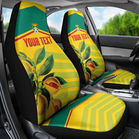 Grenada Football 2026 Custom Car Seat Cover Go Spice Boys Nutmeg Yellow Version