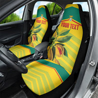 Grenada Football 2026 Custom Car Seat Cover Go Spice Boys Nutmeg Yellow Version