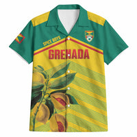 Grenada Football 2026 Custom Hawaiian Shirt Go Spice Boys Nutmeg Yellow Version