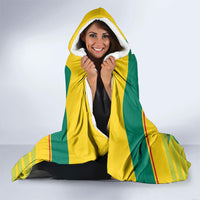 Grenada Football 2026 Custom Hooded Blanket Go Spice Boys Nutmeg Yellow Version