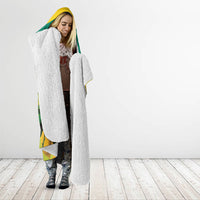 Grenada Football 2026 Custom Hooded Blanket Go Spice Boys Nutmeg Yellow Version