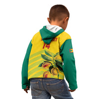 Grenada Football 2026 Custom Kid Hoodie Go Spice Boys Nutmeg Yellow Version