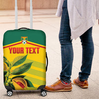 Grenada Football 2026 Custom Luggage Cover Go Spice Boys Nutmeg Yellow Version