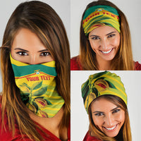 Grenada Football 2026 Custom Neck Gaiter Go Spice Boys Nutmeg Yellow Version