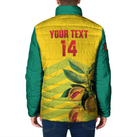 Grenada Football 2026 Custom Padded Jacket Go Spice Boys Nutmeg Yellow Version