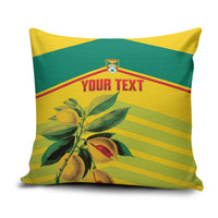 Grenada Football 2026 Custom Pillow Cover Go Spice Boys Nutmeg Yellow Version