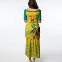 Grenada Football 2026 Custom Puletasi Go Spice Boys Nutmeg Yellow Version