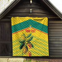 Grenada Football 2026 Custom Quilt Go Spice Boys Nutmeg Yellow Version