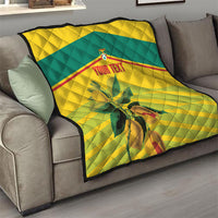 Grenada Football 2026 Custom Quilt Go Spice Boys Nutmeg Yellow Version