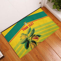 Grenada Football 2026 Custom Rubber Doormat Go Spice Boys Nutmeg Yellow Version