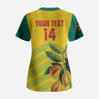 Grenada Football 2026 Custom Scrub Top Go Spice Boys Nutmeg Yellow Version