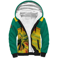 Grenada Football 2026 Custom Sherpa Hoodie Go Spice Boys Nutmeg Yellow Version