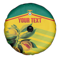 Grenada Football 2026 Custom Spare Tire Cover Go Spice Boys Nutmeg Yellow Version