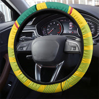 Grenada Football 2026 Steering Wheel Cover Go Spice Boys Nutmeg Yellow Version