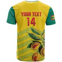 Grenada Football 2026 Custom T Shirt Go Spice Boys Nutmeg Yellow Version