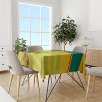 Grenada Football 2026 Custom Tablecloth Go Spice Boys Nutmeg Yellow Version