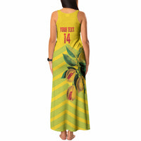 Grenada Football 2026 Custom Tank Maxi Dress Go Spice Boys Nutmeg Yellow Version