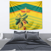 Grenada Football 2026 Custom Tapestry Go Spice Boys Nutmeg Yellow Version