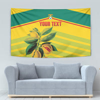 Grenada Football 2026 Custom Tapestry Go Spice Boys Nutmeg Yellow Version