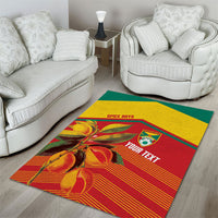 Grenada Football 2026 Custom Area Rug Go Spice Boys Nutmeg Red Version