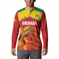 Grenada Football 2026 Custom Button Sweatshirt Go Spice Boys Nutmeg Red Version