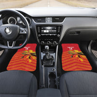 Grenada Football 2026 Custom Car Mats Go Spice Boys Nutmeg Red Version