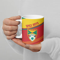 Grenada Football 2026 Custom Ceramic Mug Go Spice Boys Nutmeg Red Version
