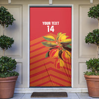 Grenada Football 2026 Custom Door Cover Go Spice Boys Nutmeg Red Version