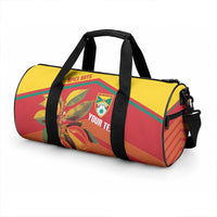 Grenada Football 2026 Custom Duffle Bag Go Spice Boys Nutmeg Red Version
