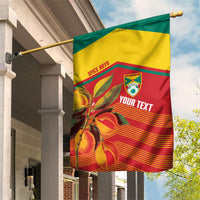 Grenada Football 2026 Custom Garden Flag Go Spice Boys Nutmeg Red Version