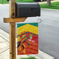 Grenada Football 2026 Custom Garden Flag Go Spice Boys Nutmeg Red Version