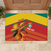 Grenada Football 2026 Custom Rubber Doormat Go Spice Boys Nutmeg Red Version