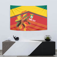Grenada Football 2026 Custom Tapestry Go Spice Boys Nutmeg Red Version