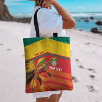 Grenada Football 2026 Custom Tote Bag Go Spice Boys Nutmeg Red Version